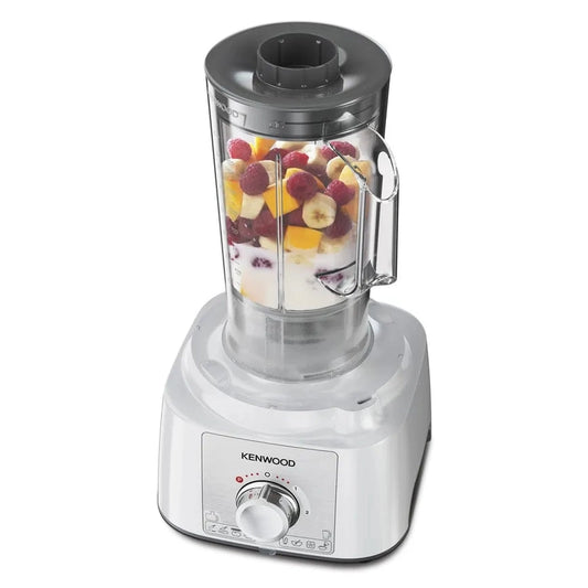 מעבד מזון MultiPro Express 1000W 3 ליטר נירוסטה, לבן-מעבד מזון-Kenwood-סופר הום