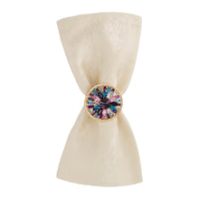 Load image into Gallery viewer, סט 6 חבקים יוקרתיים למפיות דגם עיגול אבנים-חבקים למפיות-ARTEX HOME-סופר הום