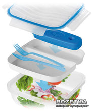 טען תמונה לצפייה בגלריה, קופסת אחסון מחולקת-קופסאות מטבח פלסטיק-Snips-סופר הום