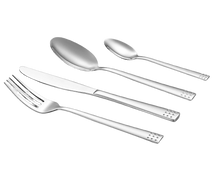 Load image into Gallery viewer, סט סכו"ם MONACO סולתם נירוסטה (24) חל-סכו"ם כסוף-Soltam סולתם-סופר הום