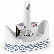 טען תמונה לצפייה בגלריה, מתקן כוסות-מתקן כוסות-TOSCA-לבן עם כחול-סופר הום