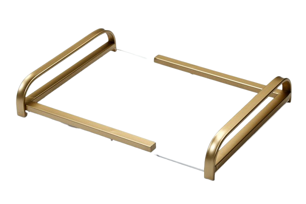 ARMAND GOLD מגש אקרילי - דגם-הגשה זכוכית-SUPERHOME סופרהום-סופר הום