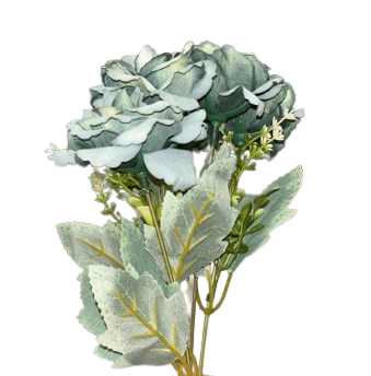 בוקט פרחים ורדים דגם מולטי 30 ס''מ - מגוון צבעים-SUPERHOME סופרהום-תכלת-סופר הום