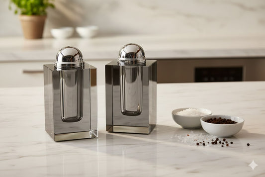 זוג מלחיות קריסטל TITANIUM-מלחיה-GOLYAN-סופר הום