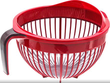 טען תמונה לצפייה בגלריה, קערת עירבוב ומסננת בכלי אחד-מסננת עם קערה-Home Design-אפור-סופר הום