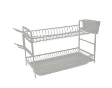 Load image into Gallery viewer, מייבש כלים נירוסטה-מייבש כלים-דיקלית-כסף-סופר הום