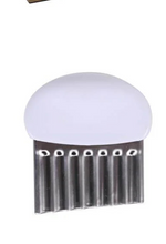 טען תמונה לצפייה בגלריה, חותכן גזר-סכיני עיצוב פירות וירקות-MAMA-לבן-סופר הום