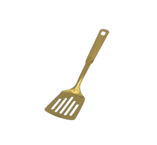 טען תמונה לצפייה בגלריה, תרווד מחורר מוזהב 26 ס״מ-ששת נירוסטה-Home & House-סופר הום