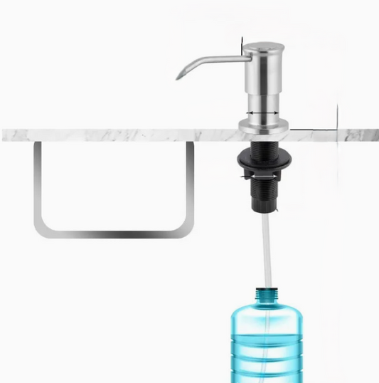 מתקן לסבון נוזלי - דיספנסר לשיש-דיספנסר לסבון כלים-SUPERHOME סופרהום-סופר הום