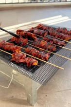 טען תמונה לצפייה בגלריה, רשת גריל סיליקון למנגל NON STICK 42*36 ס”מ-רשת למנגל-Naaman נעמן-סופר הום