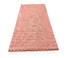 טען תמונה לצפייה בגלריה, שטיח פרווה וורוד\אפור דגם אמילי-שטיחי אמבטיה בד-סקטור אפיקים-ורוד-סופר הום