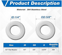 Load image into Gallery viewer, מארז 50 דיסקיות שטוחות-ברגים ומסמרים-Herman-סופר הום