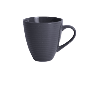 כוס מאג פורצלן - דגם פורטלנד - מגוון צבעים-ספלים חרסינה-Via Home-שחור-סופר הום