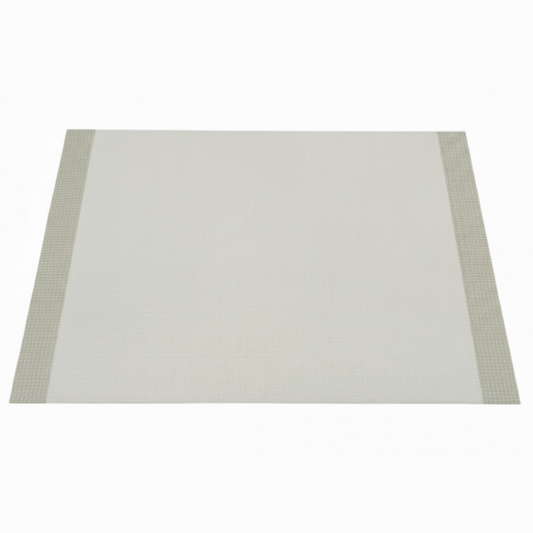 פלייסמנט PVC - מגוון צבעים-פלייסמנט-גרופי מתנות-קרם עם פסי זהב-סופר הום