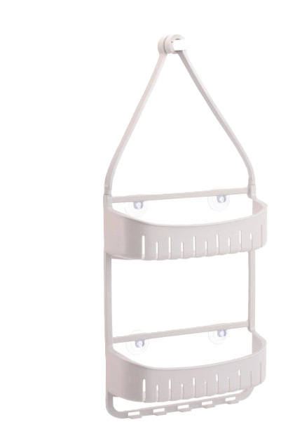 מדף דו-קומתי למקלחון-מתקן מדפים נתלה-Aquila-פרגמון-סופר הום