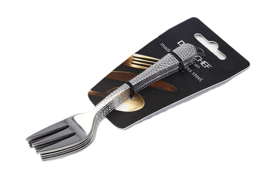 סט 6 מזלגות עוגה קטנים נירוסטה 14 ס"מ-מזלגות-GOLYAN-סופר הום