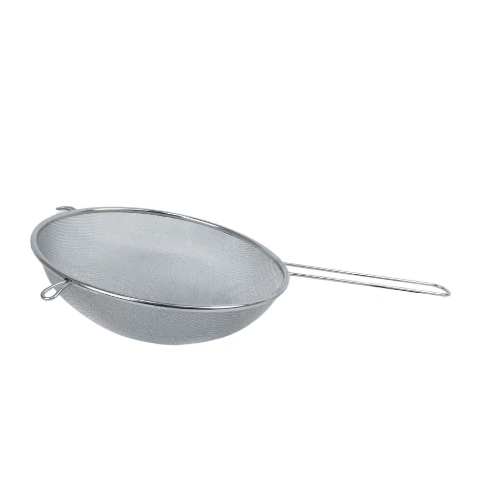 מסננת נירוסטה עם ידית מגוון גדלים-מסננת נירוסטה-א. לויזון-20 ס"מ-סופר הום