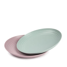 טען תמונה לצפייה בגלריה, צלחת בקוטר 25 ס"מ-צלחת פלסטיק-Plasticforte-ורוד-סופר הום