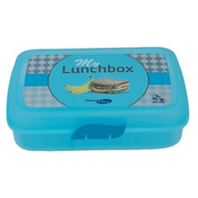 Load image into Gallery viewer, קופסת אוכל מחולקת-קופסאות מטבח פלסטיק-SUPERHOME סופרהום-כחול-סופר הום