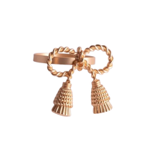 טען תמונה לצפייה בגלריה, סט 6 חבקים יוקרתיים למפיות דגם פפיון-חבקים למפיות-ARTEX HOME-סופר הום