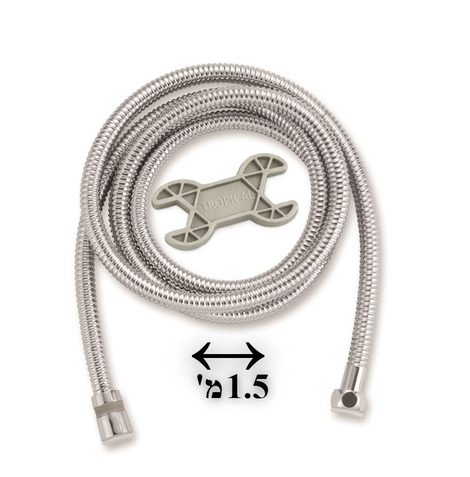 צינור אמבט מנירוסטה עם דופן כפולה 1.5*2 מטר-צינור נירוסטה-Tropical-1.5 מטר-סופר הום