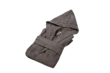 טען תמונה לצפייה בגלריה, חלוק מגבת כותנה לילדים -במגוון צבעים-חלוק מגבת לילדים-Cotton Avenue-10-12 מידה-אפור-סופר הום