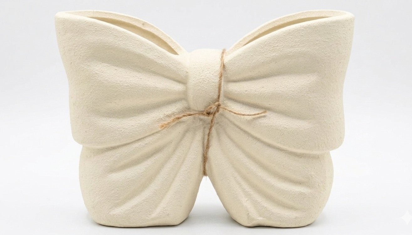 ואזה סטון דגם פרפר - מגוון צבעים-אגרטל-ציפורה-שמנת-סופר הום