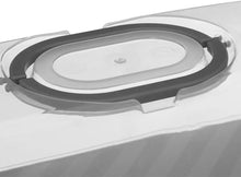 טען תמונה לצפייה בגלריה, קופסת אכסון מלבנית לעוגה עם ידיות נשיאה-פעמון לאינגליש קייק-MAMA-סופר הום