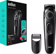 טען תמונה לצפייה בגלריה, מכונת תספורת ועיצוב זקן אלחוטית BeardTimmer 3 BT3324-מכונת גילוח-BRAUN-סופר הום