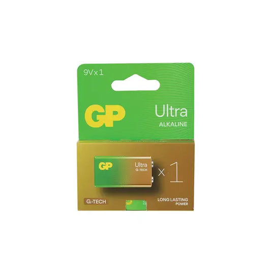סוללת Ultra Alkaline 9V 6LF22-בטריה-GP-סופר הום