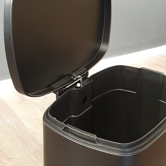 פח דוושה 30 ליטר-פחים למטבח-Home Design-שחור-סופר הום