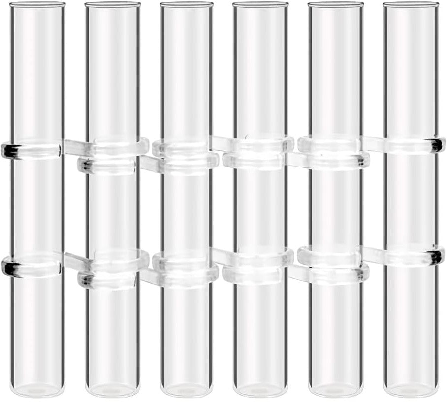 סט שישית אגרטלי זכוכית מעוצבים לסידור פרחים-אגרטל קריסטל-Novell-סופר הום