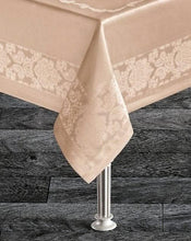 טען תמונה לצפייה בגלריה, מפת שולחן דגם JUMBO בז' ב3 אורכים-מפת שולחן-SUPERHOME סופרהום-4 מטר-סופר הום