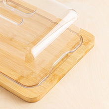 Load image into Gallery viewer, כלי לחמאה מעץ ופלסטיק-כלי לחמאה-MAMA-סופר הום