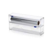 Load image into Gallery viewer, מתקן אקרילי לנייר כסף וניילון נצמד-מתקן לנייר מטבח-Cucina-סופר הום