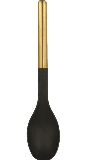 כף ניילון ידית זהב מעוגלת-ששת סיליקון / פלסטיק-Soltam סולתם-סופר הום