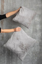 טען תמונה לצפייה בגלריה, ציפית לכרית נוי לטיפה - מגוון צבעים-ציפית לכרית נוי-ASHRAM-אפור כהה-סופר הום