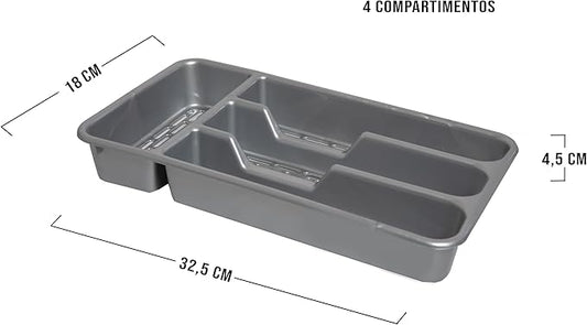 אירגונית מחוררת לסכו"ם-מחלק סכומים-Plasticforte-סופר הום