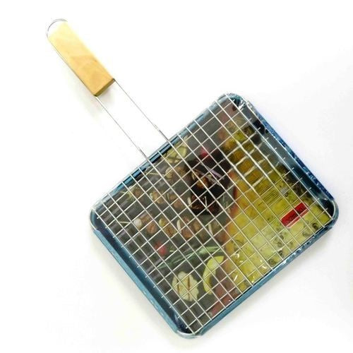 רשת גריל למנגל עם תחתית נירוסטה-רשת למנגל-Rose & Stein-סופר הום