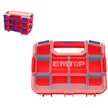 טען תמונה לצפייה בגלריה, קופסה מקצועית לאחסון כלי עבודה קטנים מבית EMTOP-ארגז כלי עבודה-SUPERHOME סופרהום-סופר הום