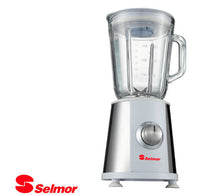 Load image into Gallery viewer, בלנדר כותש קרח מבית סלמור דגם SE-431 עם מיכל זכוכית 1 ליטר-בלנדר-SELMOR-סופר הום