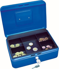 Load image into Gallery viewer, כספת עם מנעול-כספת-Home smart-גדול כחול - 25*18*9 ס"מ-סופר הום