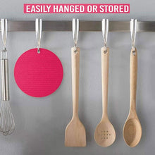 טען תמונה לצפייה בגלריה, תחתית סיליקון עגולה רב תכליתית-תחתית לסיר-BARONESS-ורוד פוקסיה-סופר הום