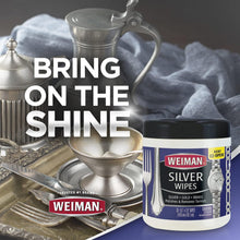 Load image into Gallery viewer, מגבונים לניקוי מתכות WEIMAN - כסף, זהב ועוד-חומרי ניקוי-ק.נ.ד.ה-סופר הום