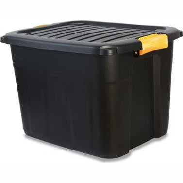 ארגז אחסון Black-Box - מגוון גדלים-קופסת אחסון-ItalPlast-42 ליטר -500×390×486 מ״מ-סופר הום