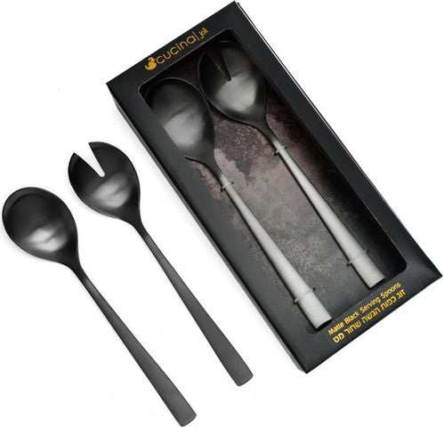 זוג כפות הגשה - שחור מט-סט כפות הגשה-Cucina-סופר הום