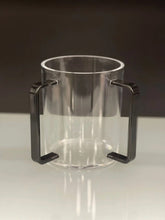 Load image into Gallery viewer, נטלה אקרילית עם ידיות בצבע זהב/שחור/לבן-נטלה אקרילי-Cucina-שחור-סופר הום