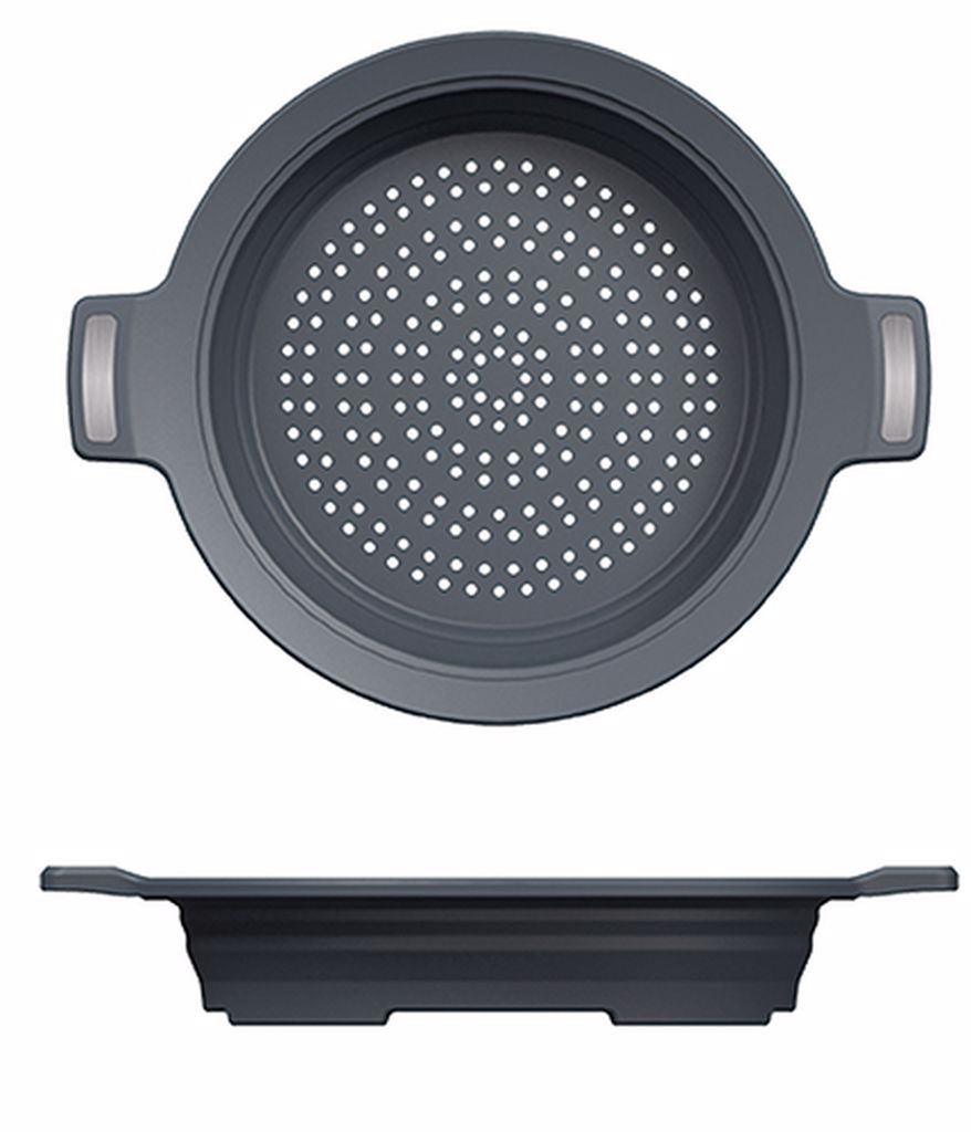 מסננת אידוי סיליקון מתקפלת 6*27*33 ס"מ ELEMENTAL-מסננת סיליקון / פלסטיק-Food Appeal-סופר הום