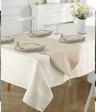 טען תמונה לצפייה בגלריה, מארז מפת שולחן 260 ס"מ + ראנר 120X45 ס"מ + 6 מפיות 40X40 ס"מ-מארז מפה ומפיות-Food Appeal-סופר הום