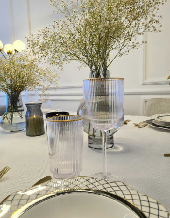 סט 6 כוסות לשתיה קרה 400 מ"ל-כוסות גבוהים-Food Appeal-סופר הום